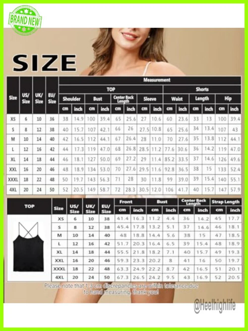 Womens 3Pcs Satin Pajamas Set Ruffle Camisole Sleepwear Pj Sets